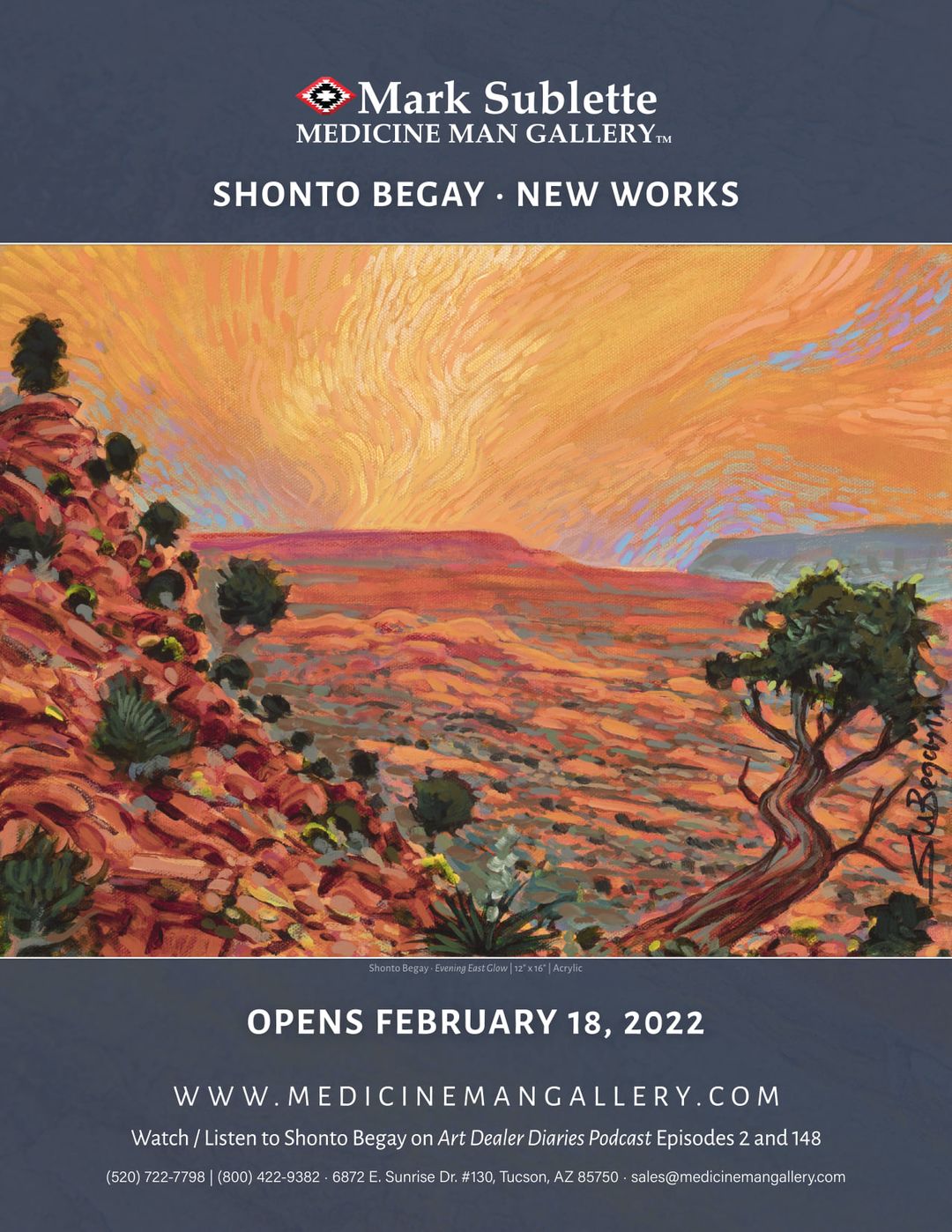 Medicine Man Gallery flyer